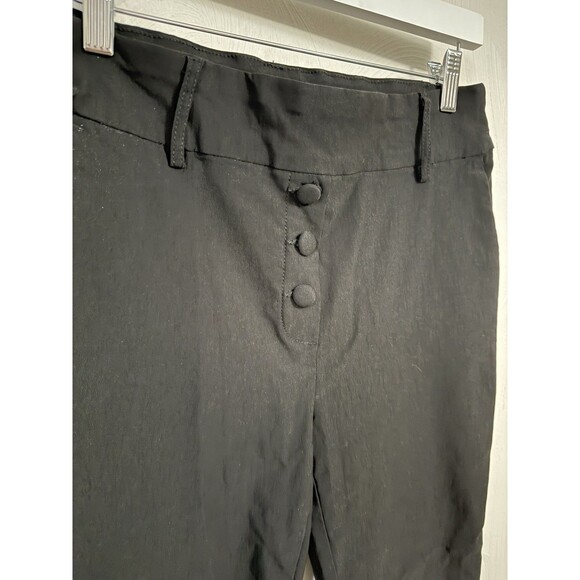 Jules & Leopold Sz M Black Pull On Pants Rayon Blend Stretch Style CHU25107 EUC - Picture 8 of 12